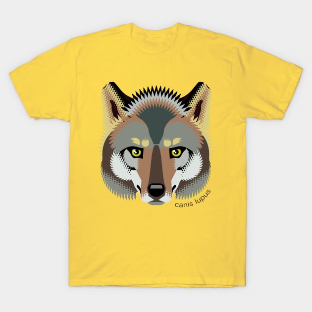 wolf T-Shirt by Hopi